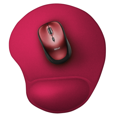 BigFoot Mouse Pad - red-Top