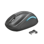 Yvi FX Wireless Mouse - black-Visual