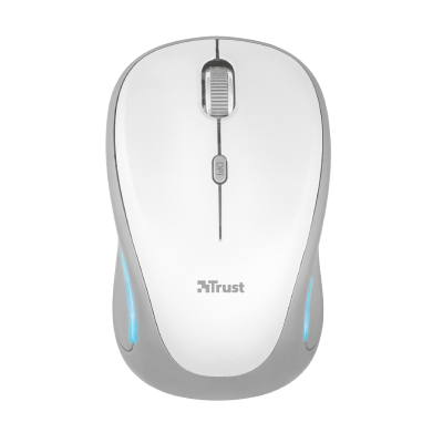 Yvi FX Wireless Mouse - white-Top