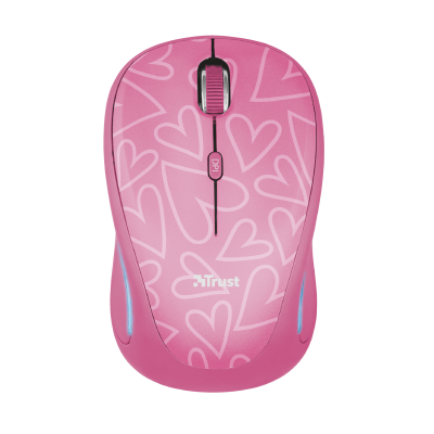 Yvi FX Wireless Mouse - pink-Top