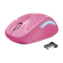 Yvi FX Wireless Mouse - pink-Visual