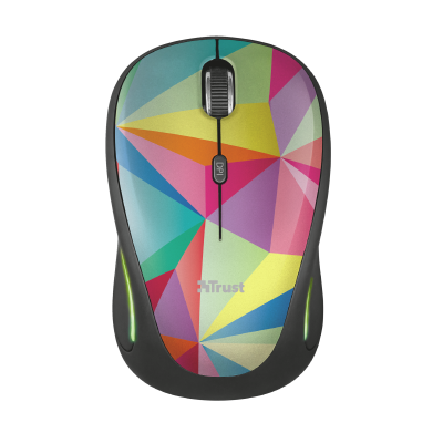 Yvi FX Wireless Mouse - geometrics-Top