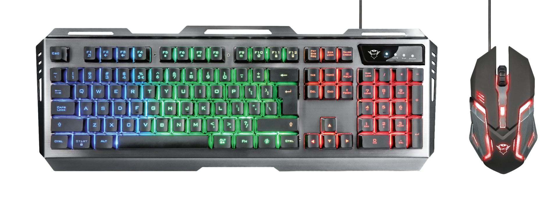 GXT 845 Tural Gaming Combo (keyboard with mouse)-Top