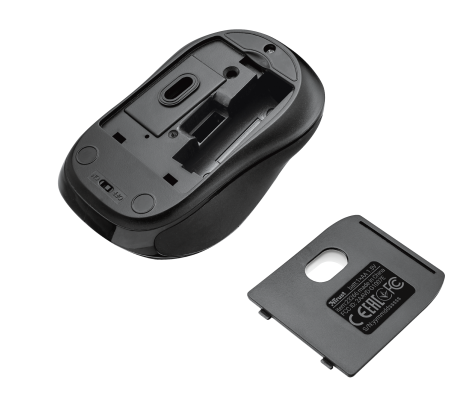 Siero Silent Click Wireless Mouse-Bottom