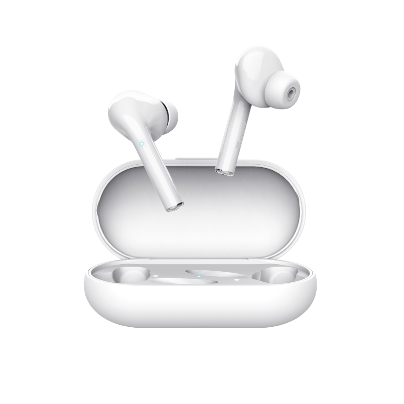 Nika Touch Bluetooth Wireless Earphones - white-Front