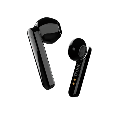 Primo Touch Bluetooth Wireless Earphones - black-Visual
