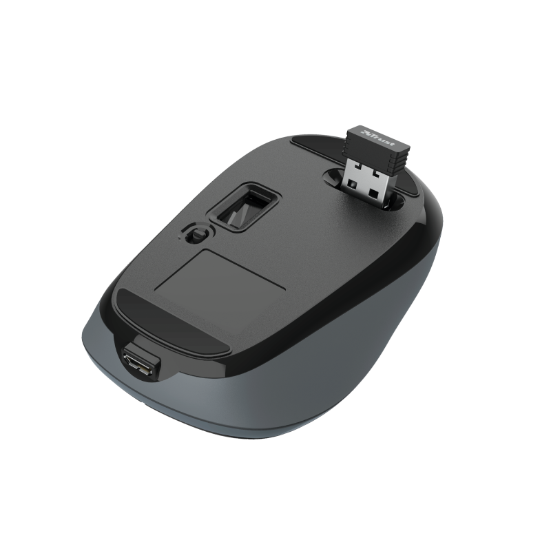Yvi Rechargeable Wireless Mouse-Bottom