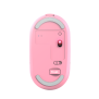 Puck Rechargeable Bluetooth Wireless Mouse - pink-Bottom