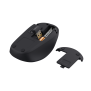 Yvi+ Silent Wireless Mouse Eco - black-Bottom