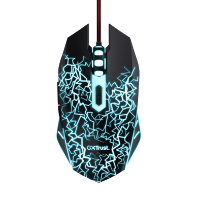 GXT 105X Izza Illuminated Gaming Mouse-Top