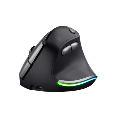 Bayo Ergonomic Rechargeable Wireless Mouse Eco-Visual