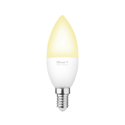 Smart WIFI LED Candle White Ambience E14-Front