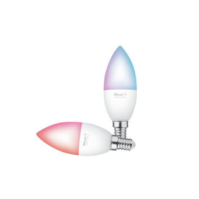 Smart WIFI LED Candle White & Colour E14 (duo-pack)-Visual