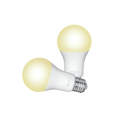 Smart WIFI LED Bulb White Ambience E27 (duo-pack)-Visual